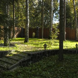 Проект ландшафтного дизайна дачи в лесу